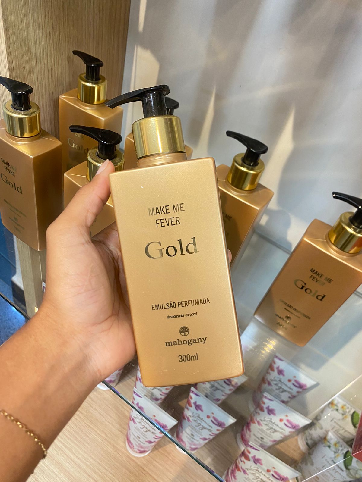 Hidratante Make Me Fever GOLD 300 ml