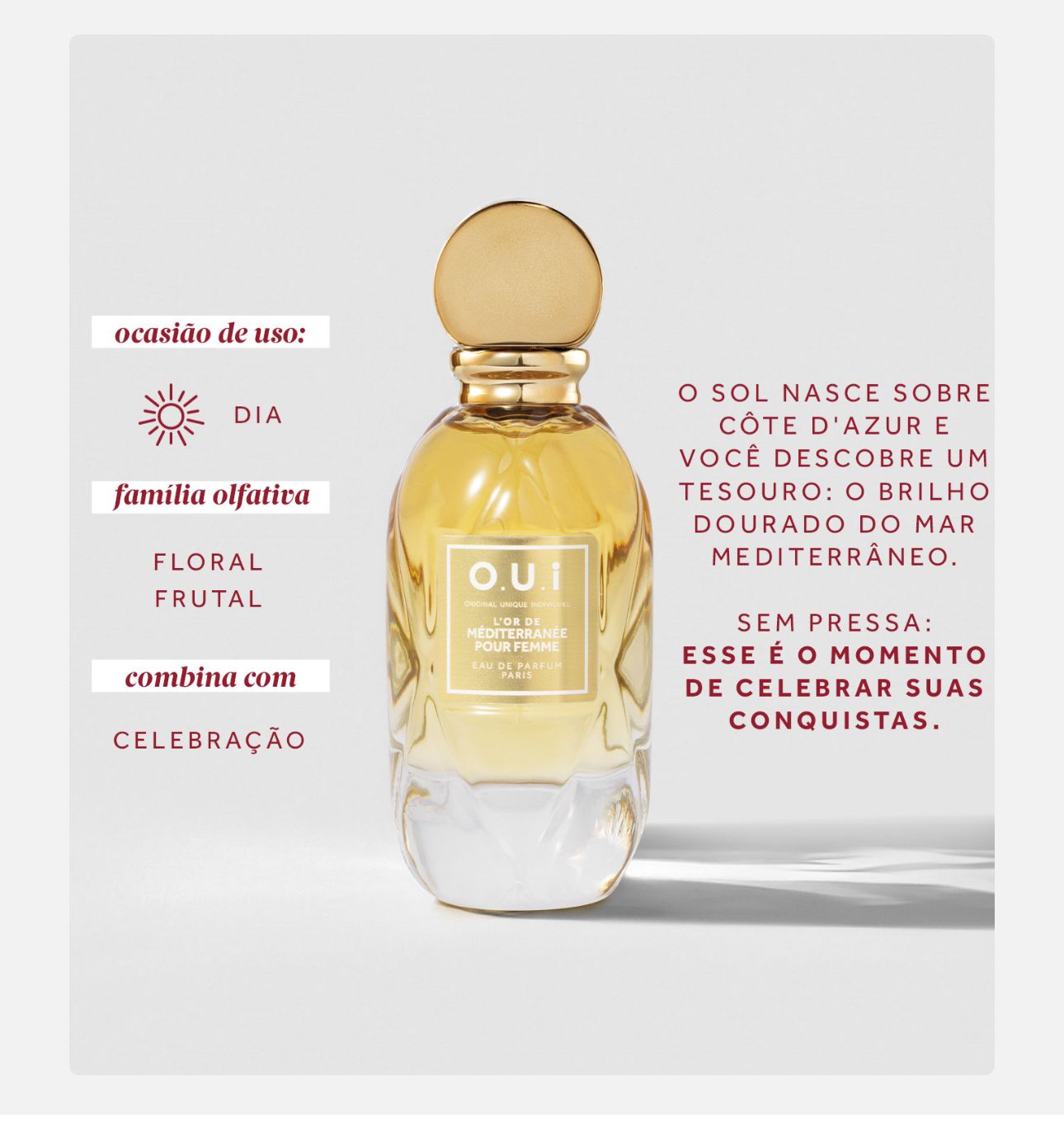 OUI L'or de Mediterranée 75 ml