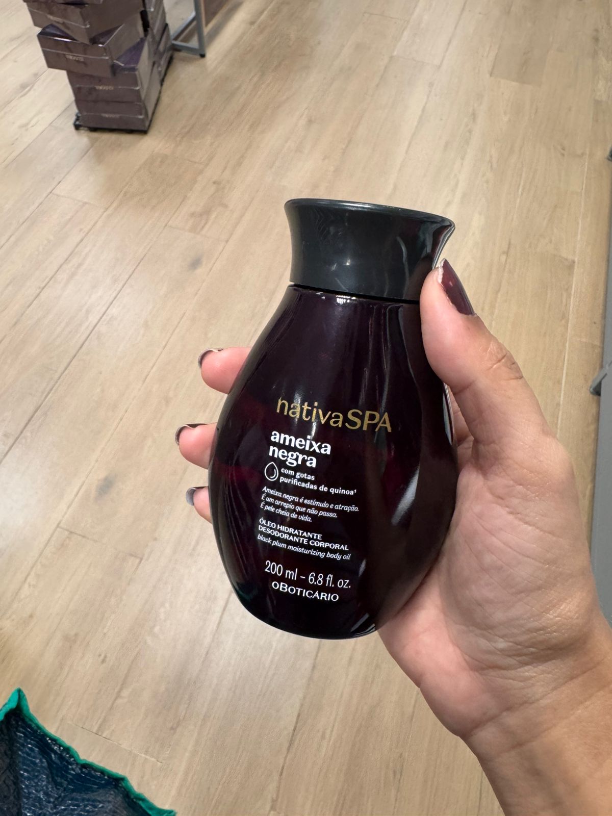 Óleo Corporal Ameixa Negra