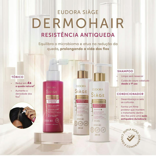 Kit Dermohair ANTIQUEDA Eudora 3 itens