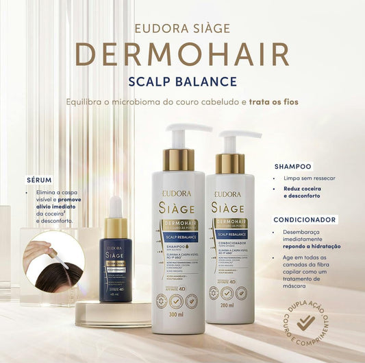 Kit Scalp Balance EUDORA 3 itens