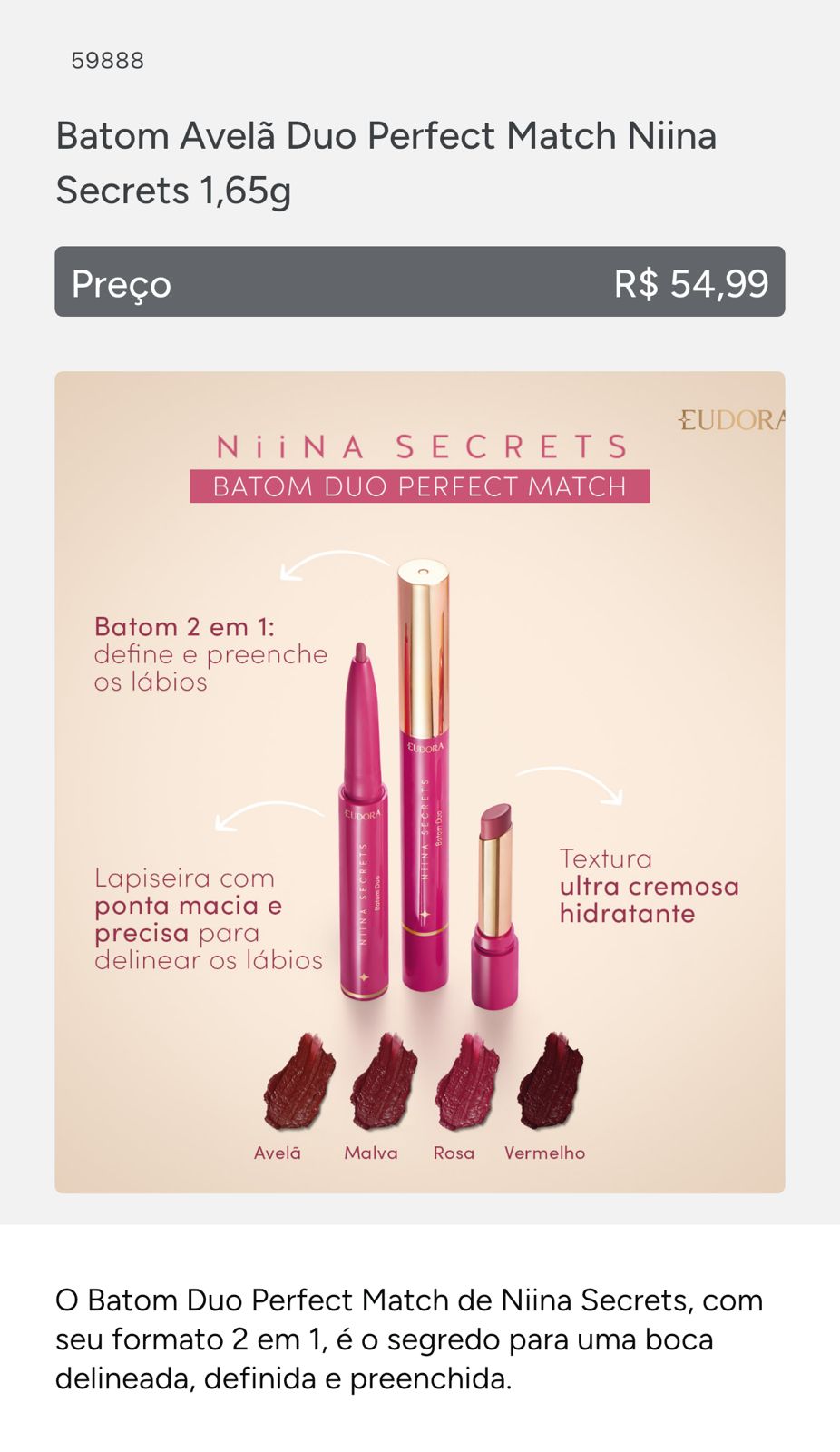 Batom Avelan Duo Niina