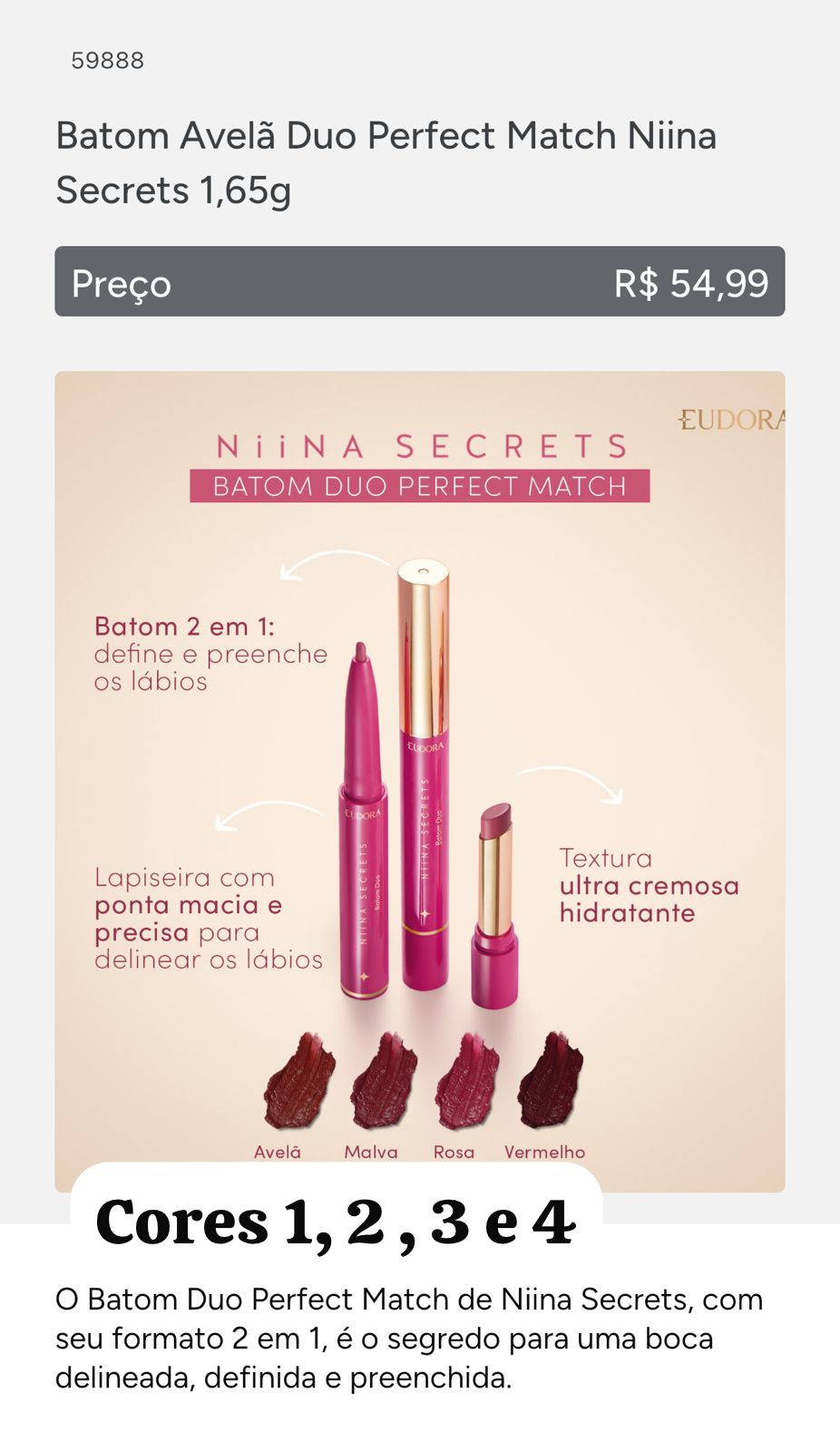 Batom Avelan Duo Niina