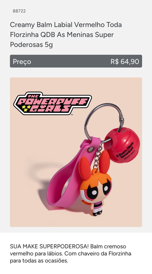 Lançamento Balm QDB meninas Superpoderosas!
