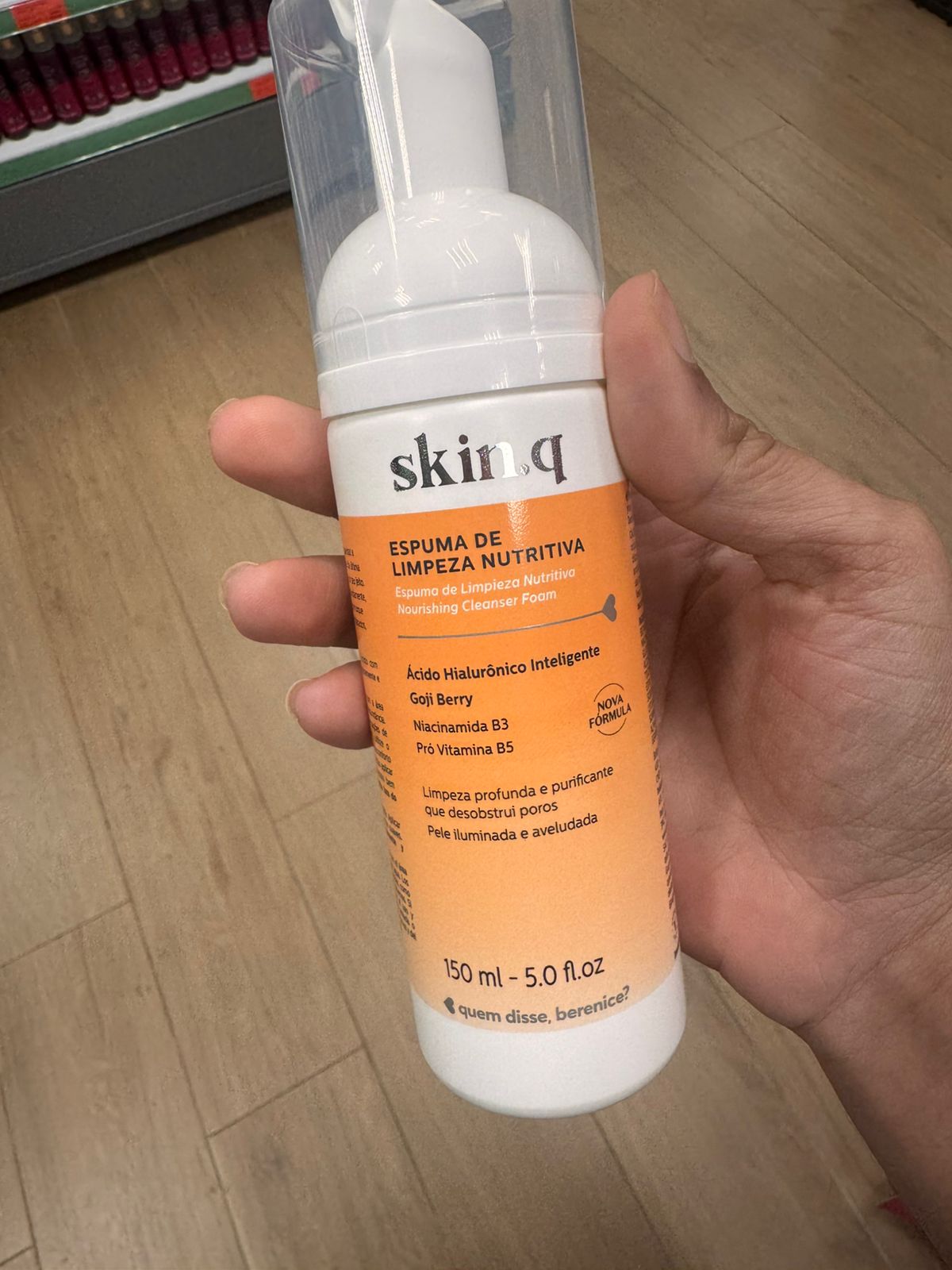 Espuma Limpeza Nutritiva QDB