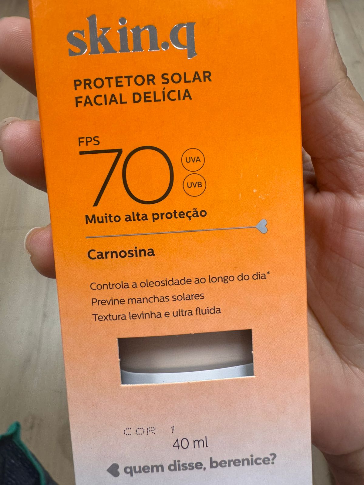 Protetor Solar DELÍCIA QDB