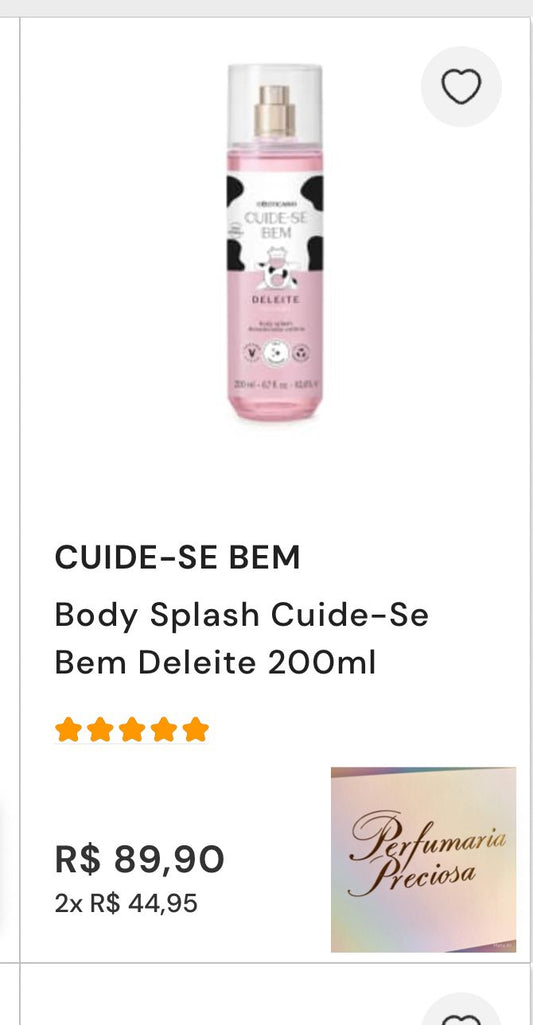 Body splash Deleite