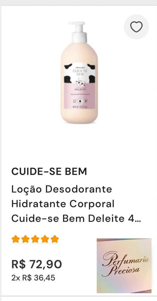 Loção Hidratante Deleite