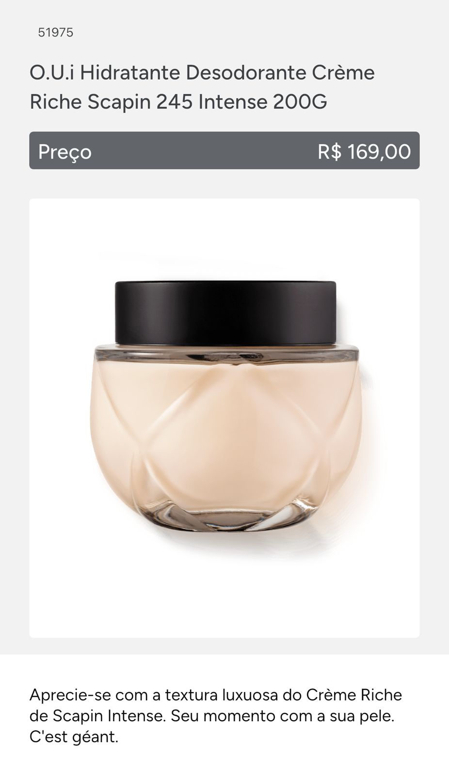 OUI Sacapin INTENSE HIDRATANTE RICHE