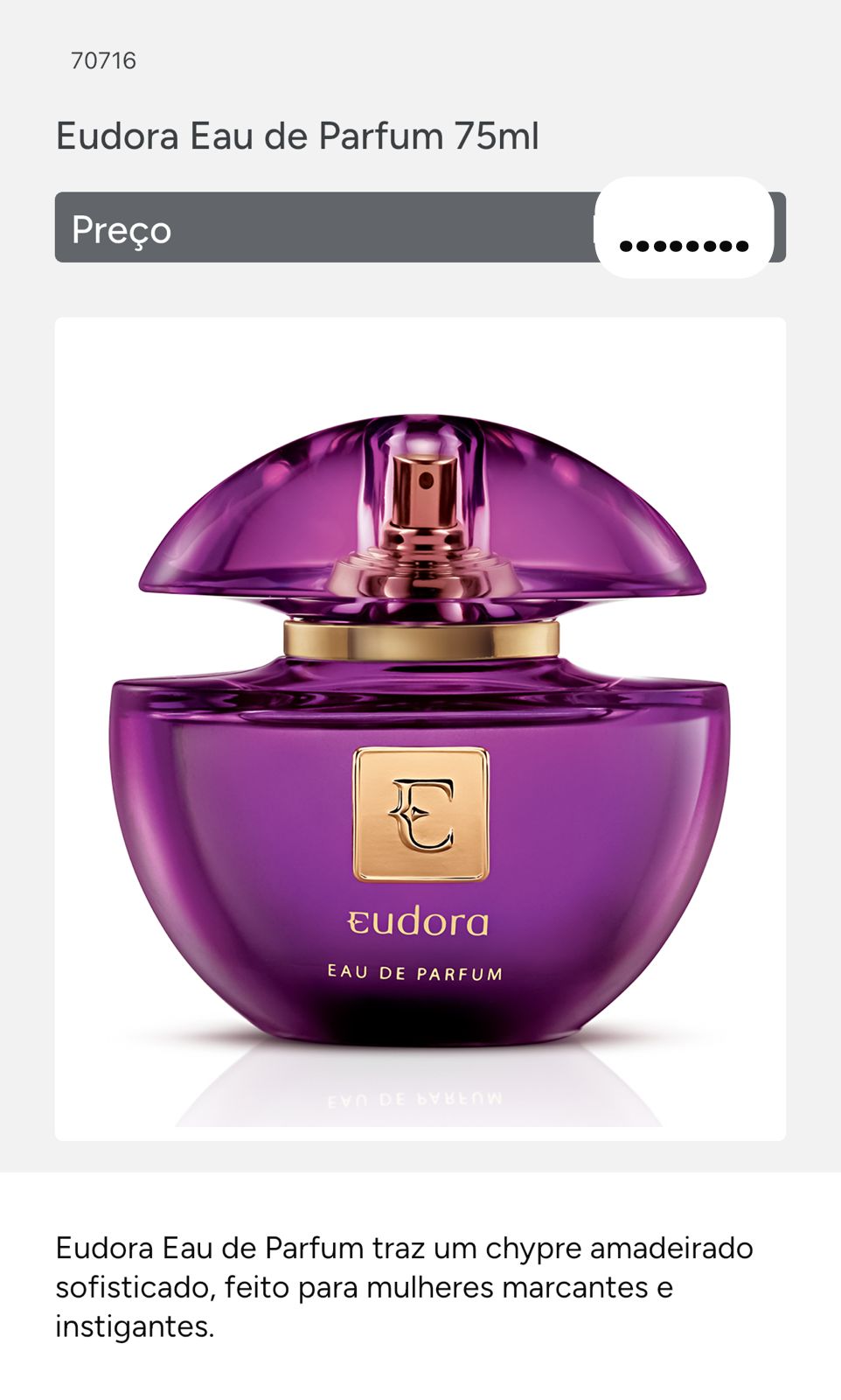 EUDORA ROXO EDP 75ml