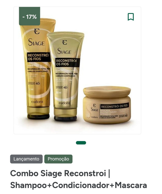 Combo Siage Reconstroi