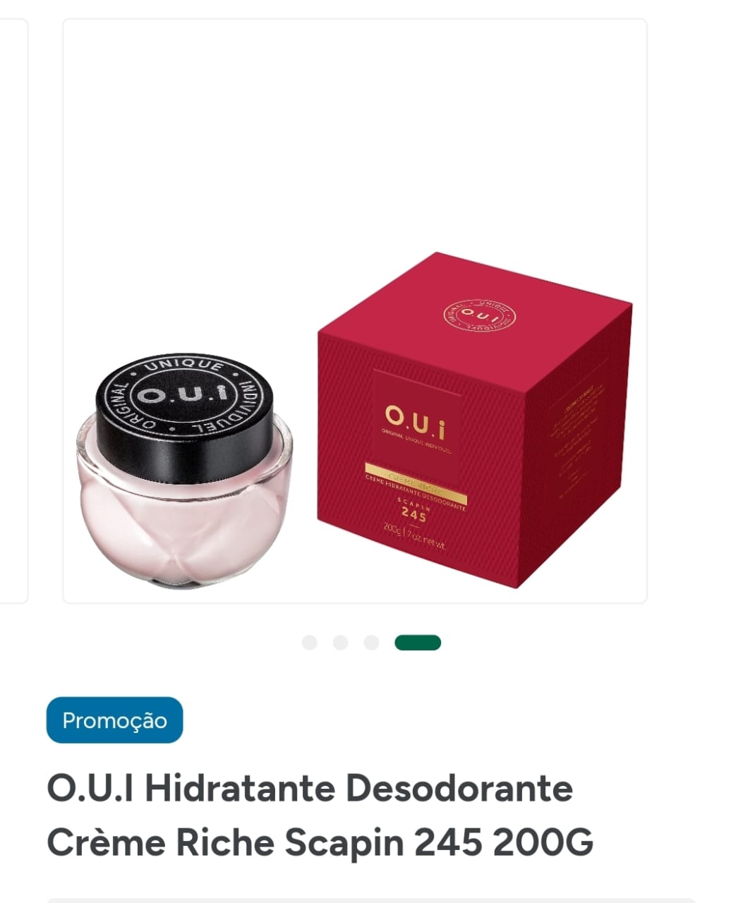 OUI Hidratante RICHE