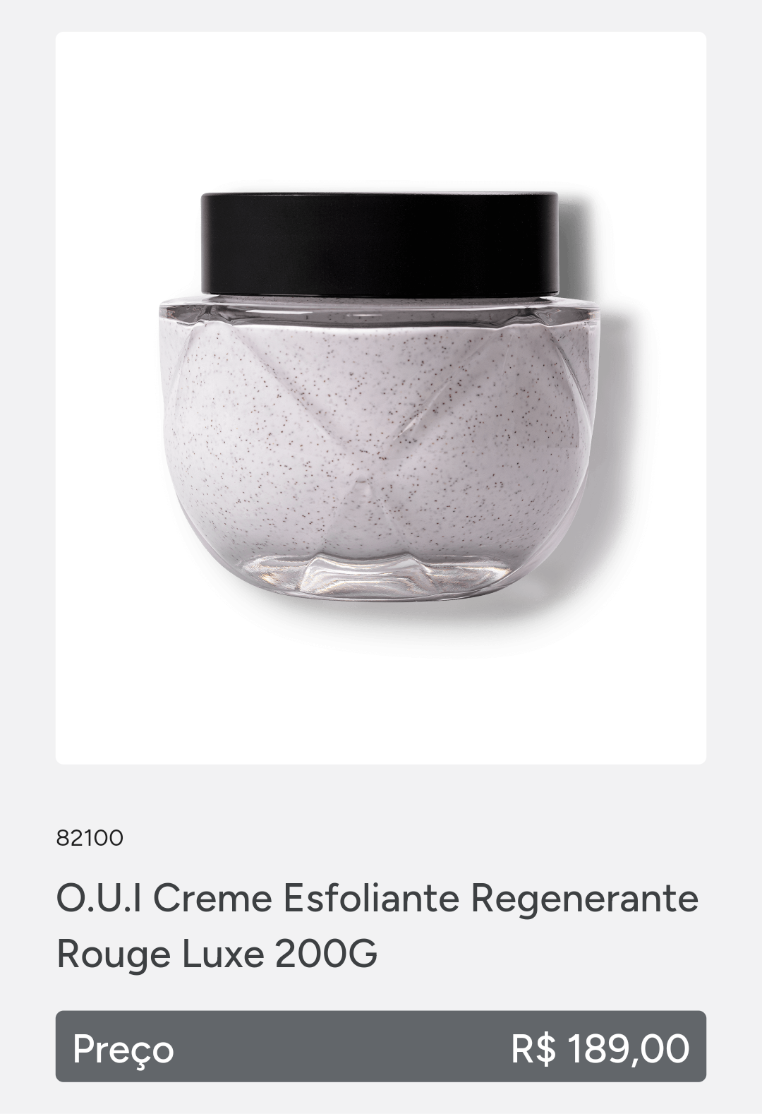 OUI esfoliante corporal ROUGE